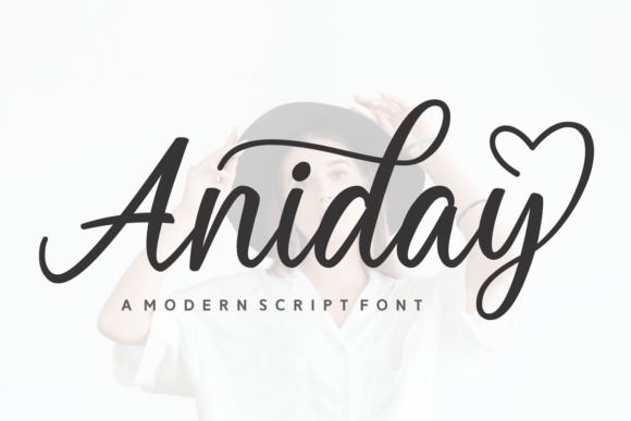 Aniday Font Review: A Charming Script for Modern Branding
