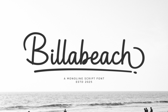 Billabeach Font Review: The Perfect Script for Summer Brands