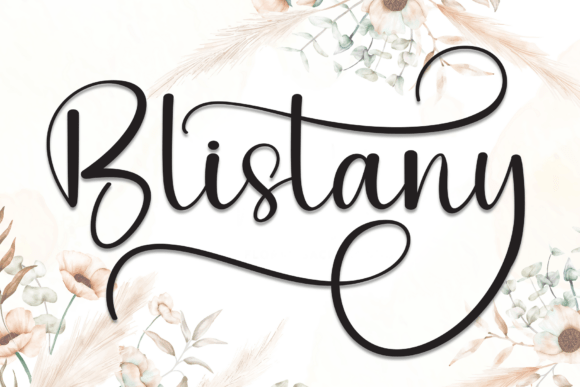 Blistany: The Script Handwritten Font for Modern Brands