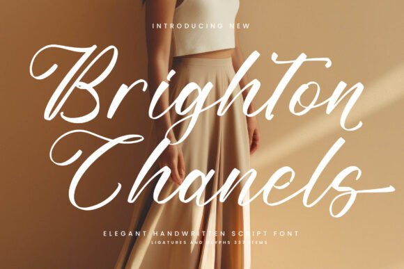 Brighton Chanels: The Perfect Script Font for Branding