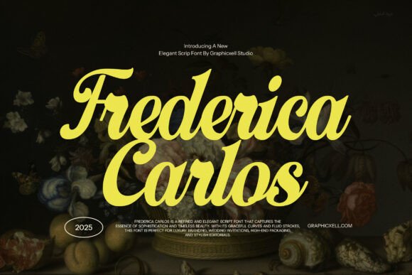 Frederica Carlos: The Elegant Script Font for Web Design