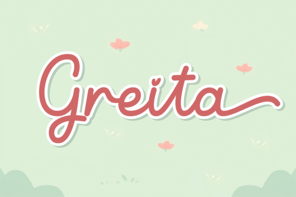 Greita Font Review: A Cheerful Script for Handmade Brands