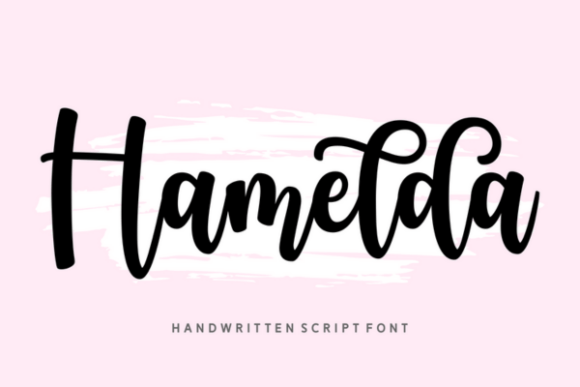 Hamelda: The Bouncy Script Font for Handmade Brands