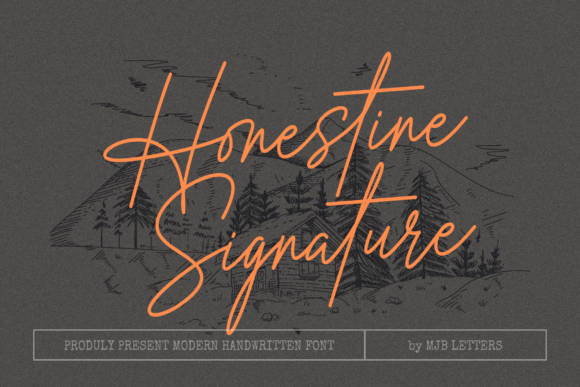 Honestine Signature: The Script Font That Elevates Brand Identity
