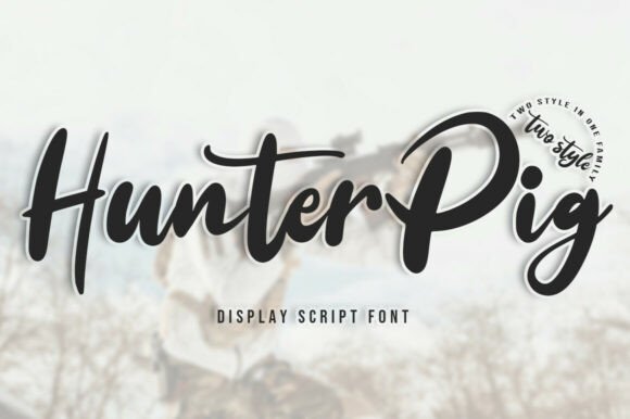 Hunter Pig: The Perfect Script Font for Handmade Brands