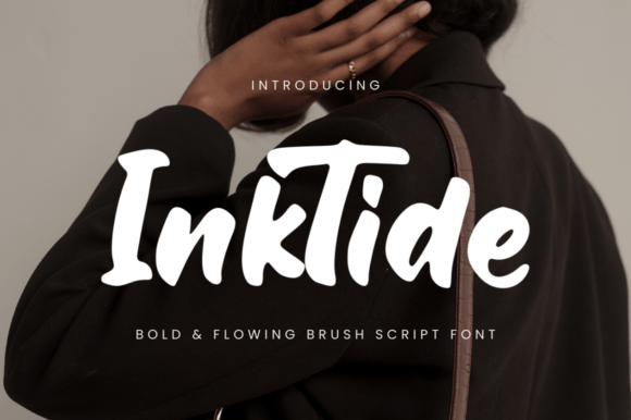 Inktide: The Bold Script Font for Modern Branding