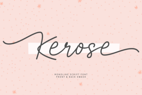 Kerose Font Review: A Charming Script for Branding
