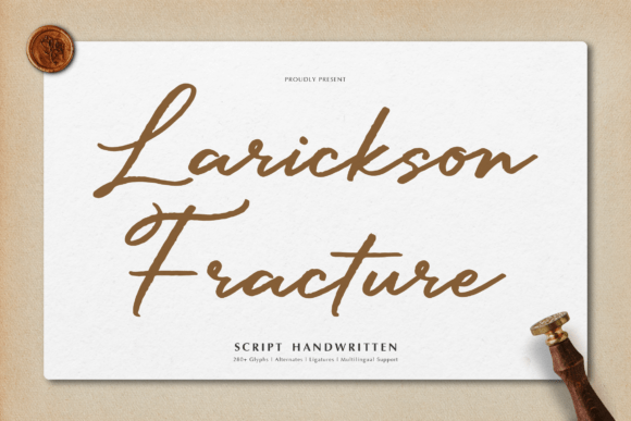 Larickson Fracture Font for Scroll-Stopping Marketing