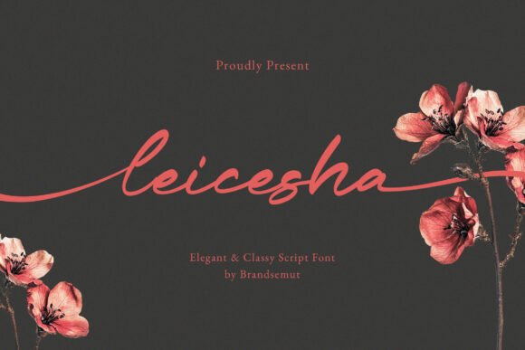 Leicesha Font Review: Elegant Script for Designers