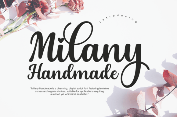 Milany Handmade: The Perfect Script Font for Crafters