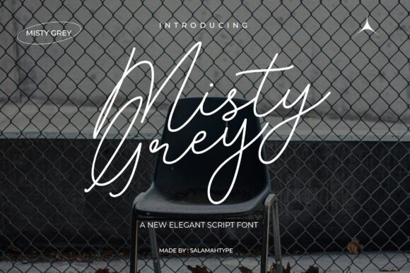 Misty Grey: The Elegant Script Font for Modern Branding