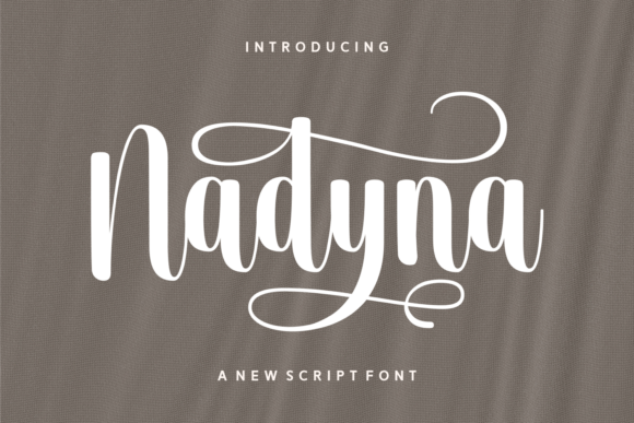 Nadyna Font Review: Elevating Branding with Script Handwritten Style