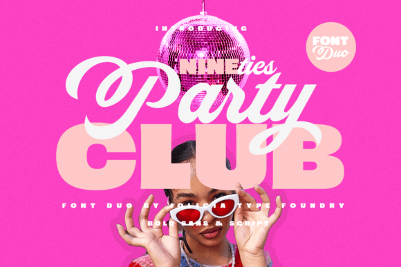 Nineties Party Club: A Retro Typeface for Makers