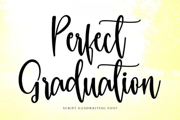 Perfect Graduation: A Timeless Script Font for Editorial Design