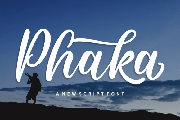 Phaka: The Bold Script Font for High-Impact Campaigns