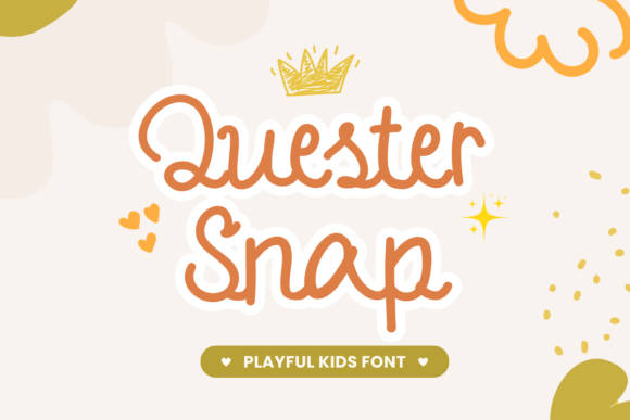 Quester Snap: The Handwritten Font Your Brand Needs