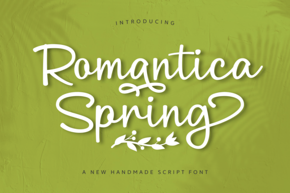 Romantica Spring: The Ultimate Script Font for Elegant Branding