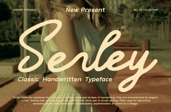 Senley: A Modern Script Typeface for Elegant Campaigns