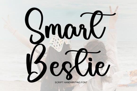 Smart Bestie: A Stylish Script Font for Modern Web Design