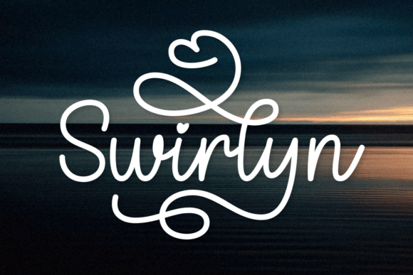 Swirlyn: A Whimsical Script Font for Editorial Design