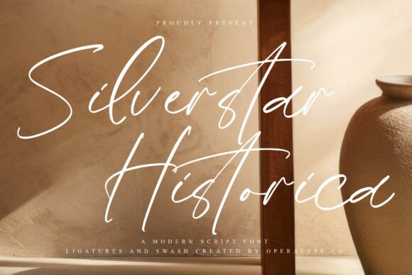 Upgrade Your Brand with Silverstar Historica Typeface