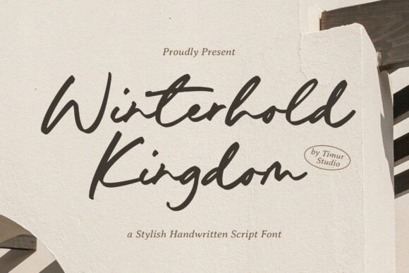 Winterhold Kingdom: A Stylish Script for Modern Branding